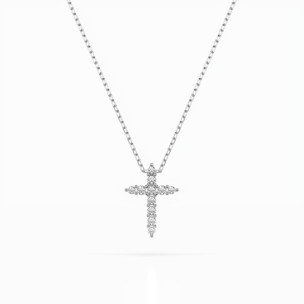 CARA DIAMANTI Gold Necklace with Diamonds K104-10020