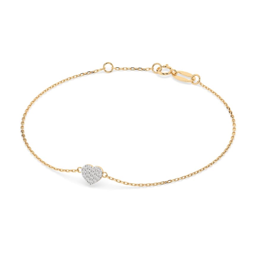 CARA DIAMANTI Gold Bracelet with Diamonds K105-10012Y