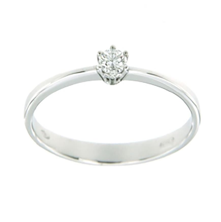 CARA DIAMANTI Gold Ring with Diamond AA0530.16W/0.16ctsSI/H