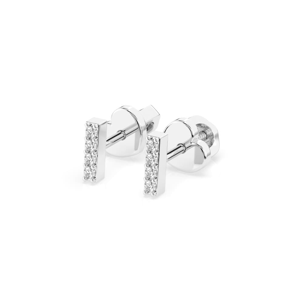 CARA DIAMANTI Gold Earrings with Diamonds K102-10069