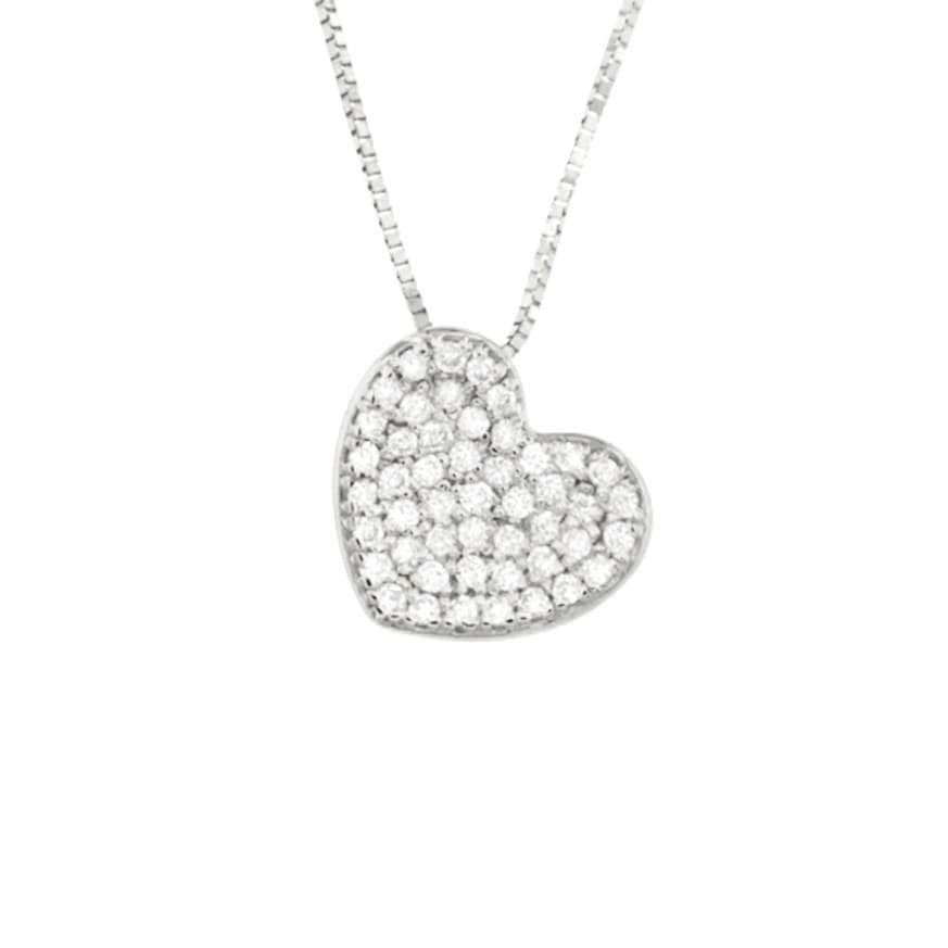 CARA DIAMANTI Gold Necklace with Diamond CLN1461W/0.26ctSI/H