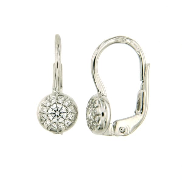 CARA DIAMANTI Gold Earrings with Zirconia OR4569