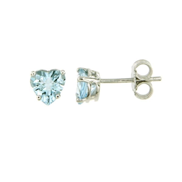 CARA DIAMANTI Gold Earrings with Aquamarine B0159A