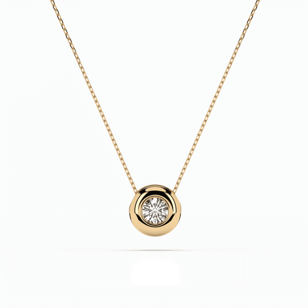 CARA DIAMANTI Gold Necklace with Diamond K104-10007