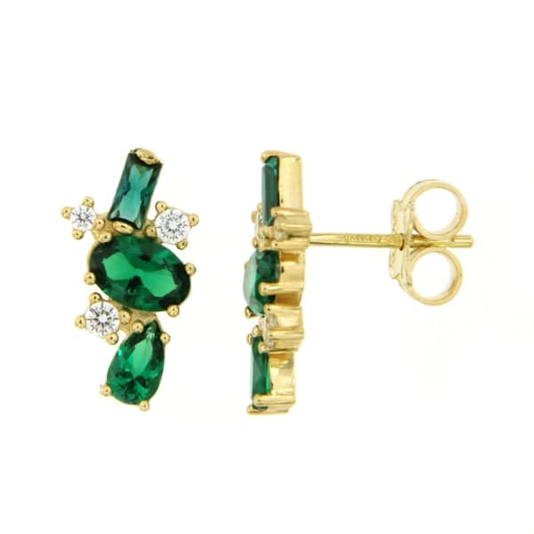 CARA DIAMANTI Gold Earrings with Zirconia OR5320 C2