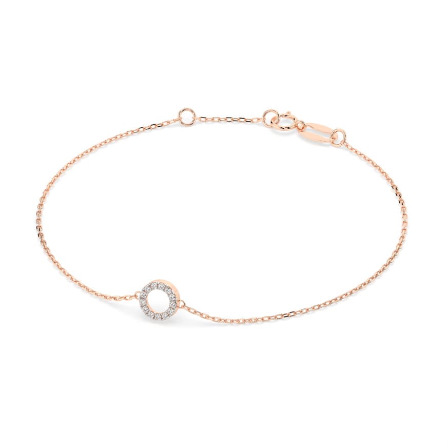 CARA DIAMANTI Gold Bracelet with Diamonds K105-10015R