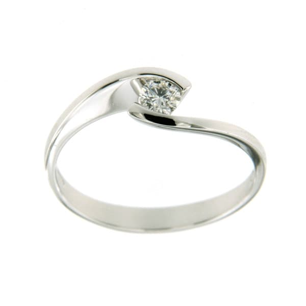 CARA DIAMANTI Gold Ring with Diamond AA0441W/0.14ctsSI/H