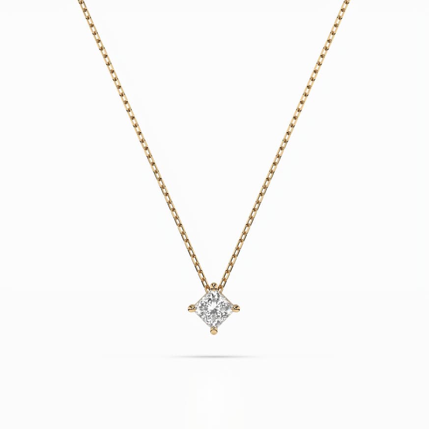 CARA DIAMANTI Gold Necklace with Diamonds K104-10055Y