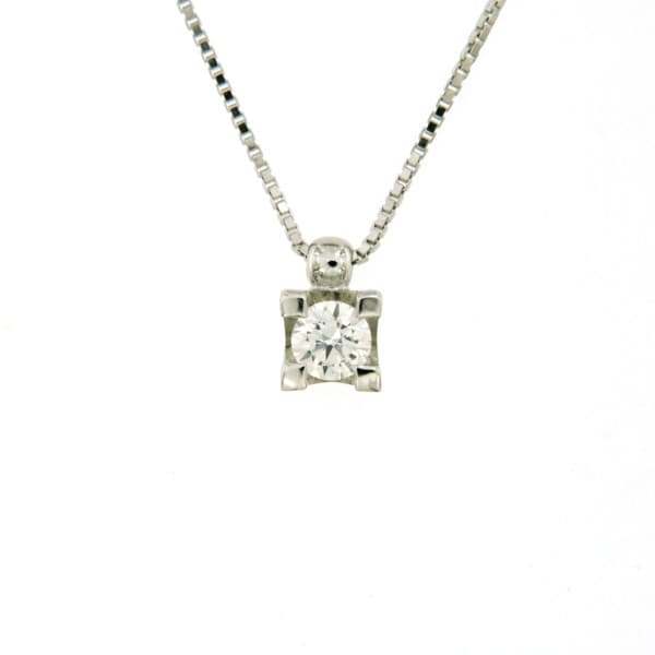 CARA DIAMANTI Gold Necklace with Diamond CLN1051.19