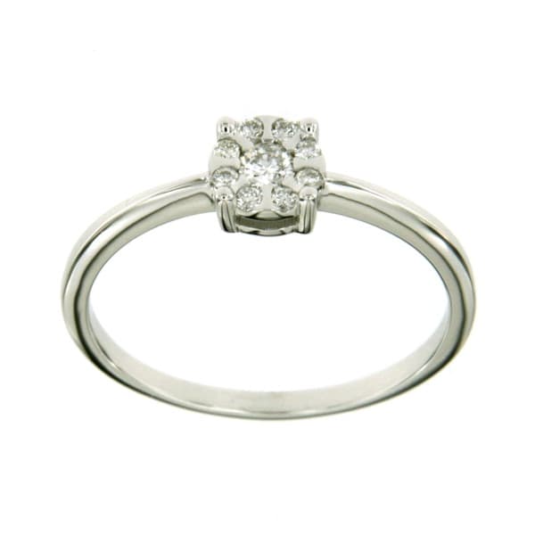 CARA DIAMANTI Gold Ring with Diamond AA0571W/0.15ctsSI/H