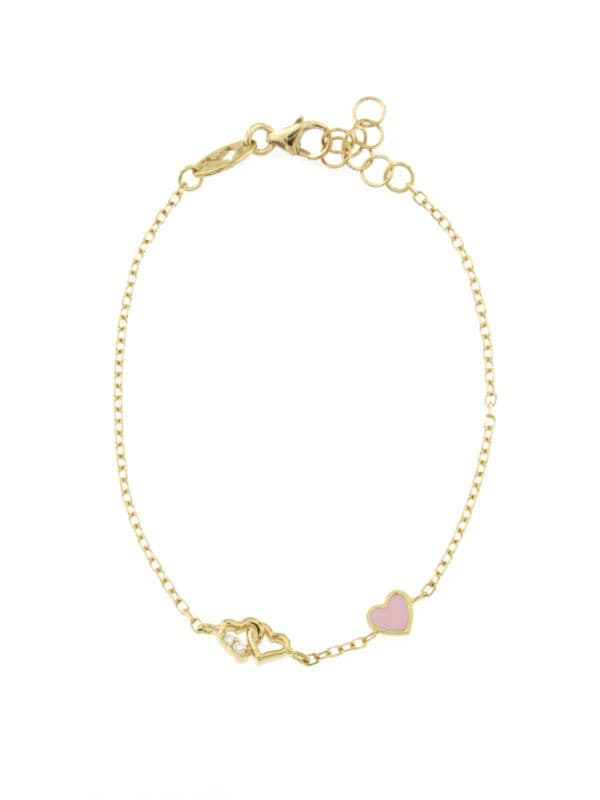 CARA DIAMANTI Gold Kids Bracelet with Zirconia BRZ1464Y