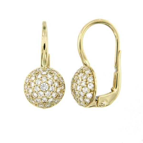 CARA DIAMANTI Gold Earrings with Zirconia OR4946G
