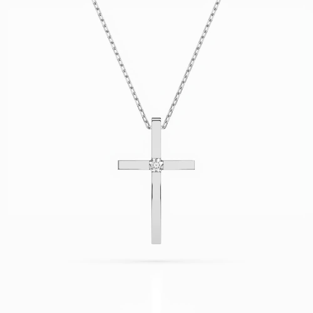 CARA DIAMANTI Gold Necklace with Diamonds K104-10031