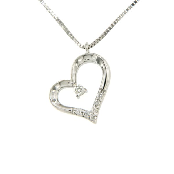 CARA DIAMANTI Gold Necklace with Diamonds CLN1614H