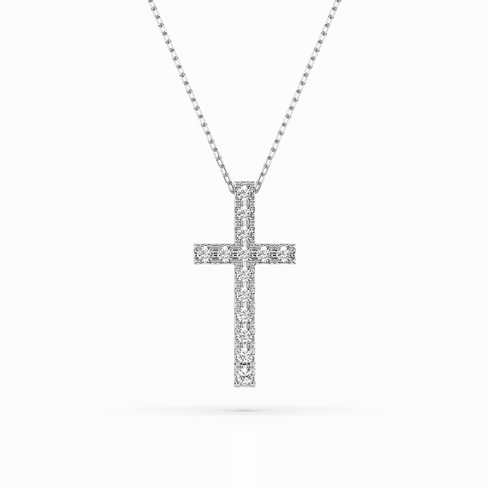 CARA DIAMANTI Gold Necklace with Diamonds K104-10025