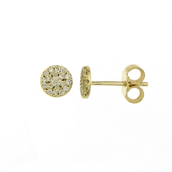 CARA DIAMANTI Gold Earrings with Diamonds BB0423Y/0.21ctsSI/H