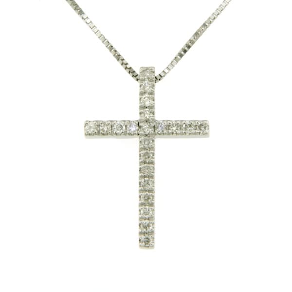 CARA DIAMANTI Gold Necklace with Diamonds CLN1094H