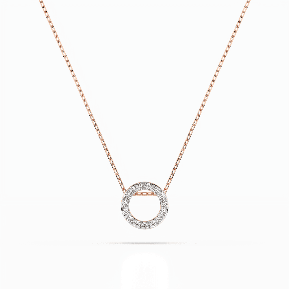 CARA DIAMANTI Gold Necklace with Diamonds K104-10028