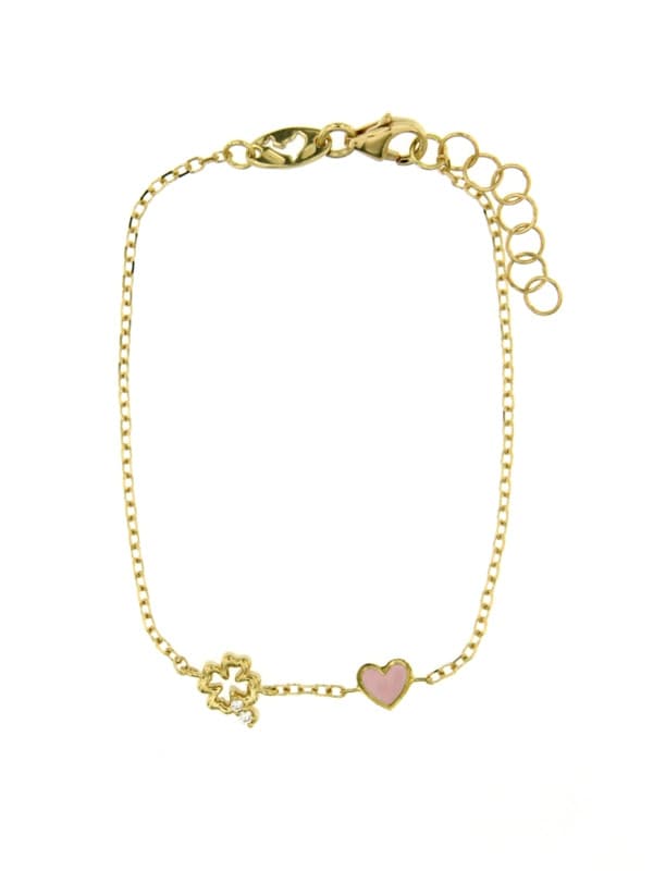 CARA DIAMANTI Gold Kids Bracelet with Zirconia BRZ1502SM/Y