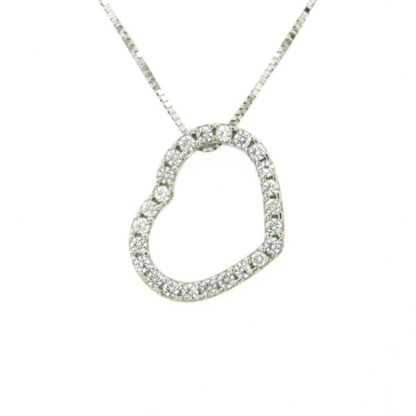 CARA DIAMANTI Gold Necklace with Zirconia P1200W