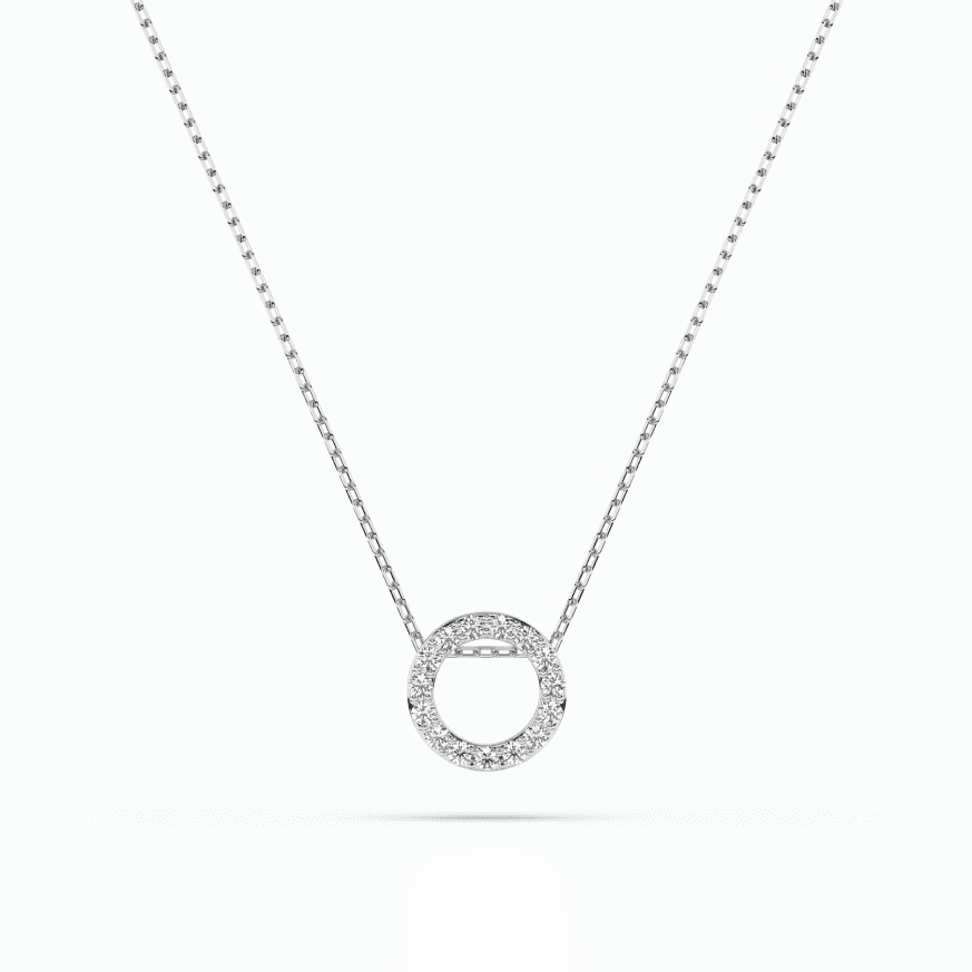 CARA DIAMANTI Gold Necklace with Diamonds K104-10028W