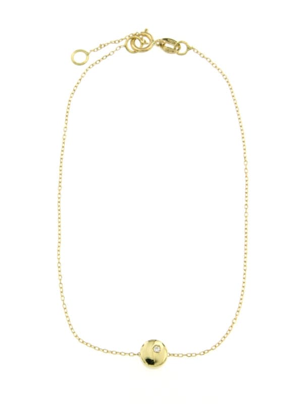 CARA DIAMANTI Gold Bracelet with Zirconia BRZ1403