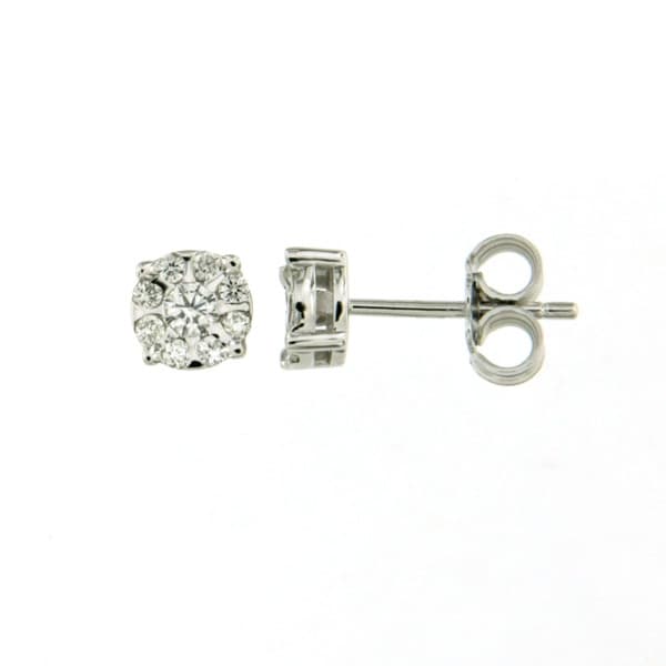 CARA DIAMANTI Gold Earrings with Diamonds BB0453W/0.30ctsSI/H