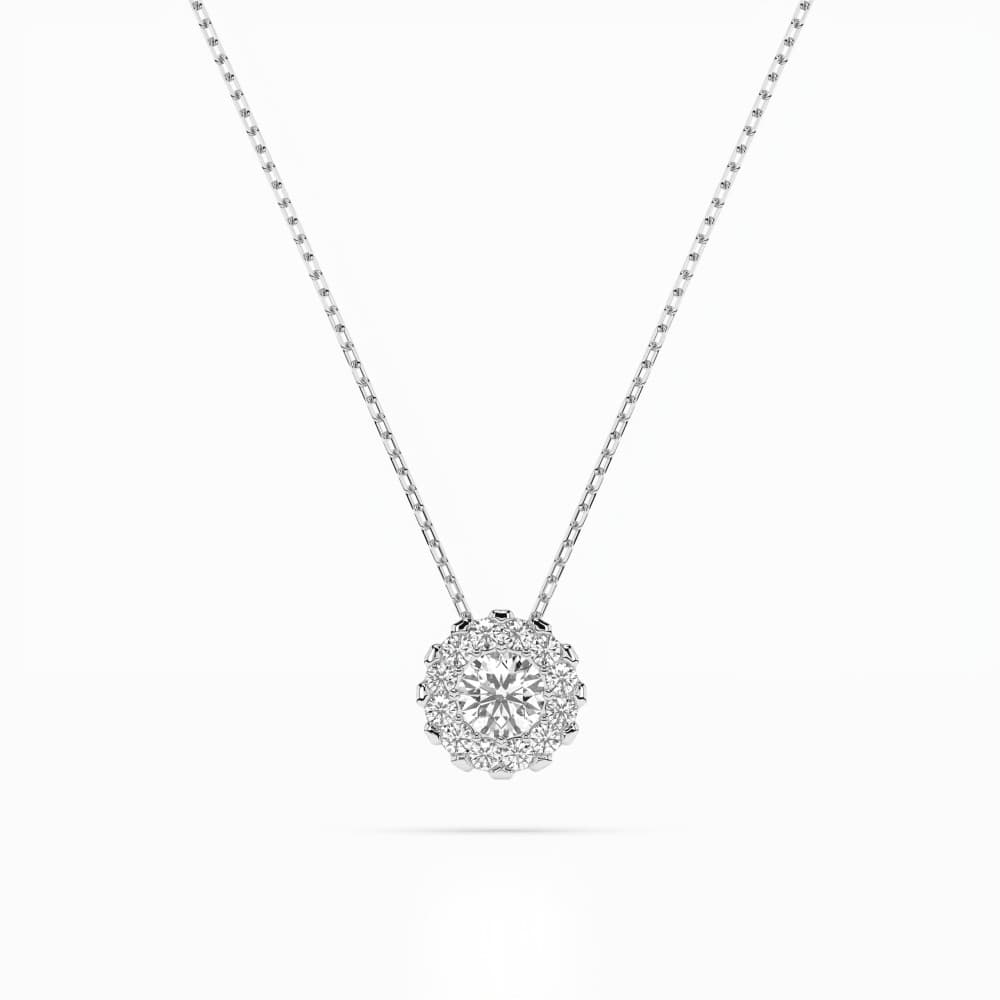 CARA DIAMANTI Gold Necklace with Diamonds K104-10044