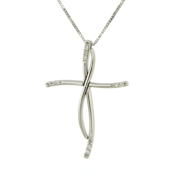 CARA DIAMANTI Gold Necklace with Diamonds CLN1319H