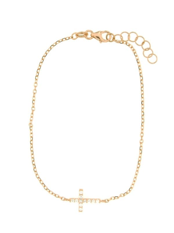 CARA DIAMANTI Gold Bracelet with Zirconia BRZ1632