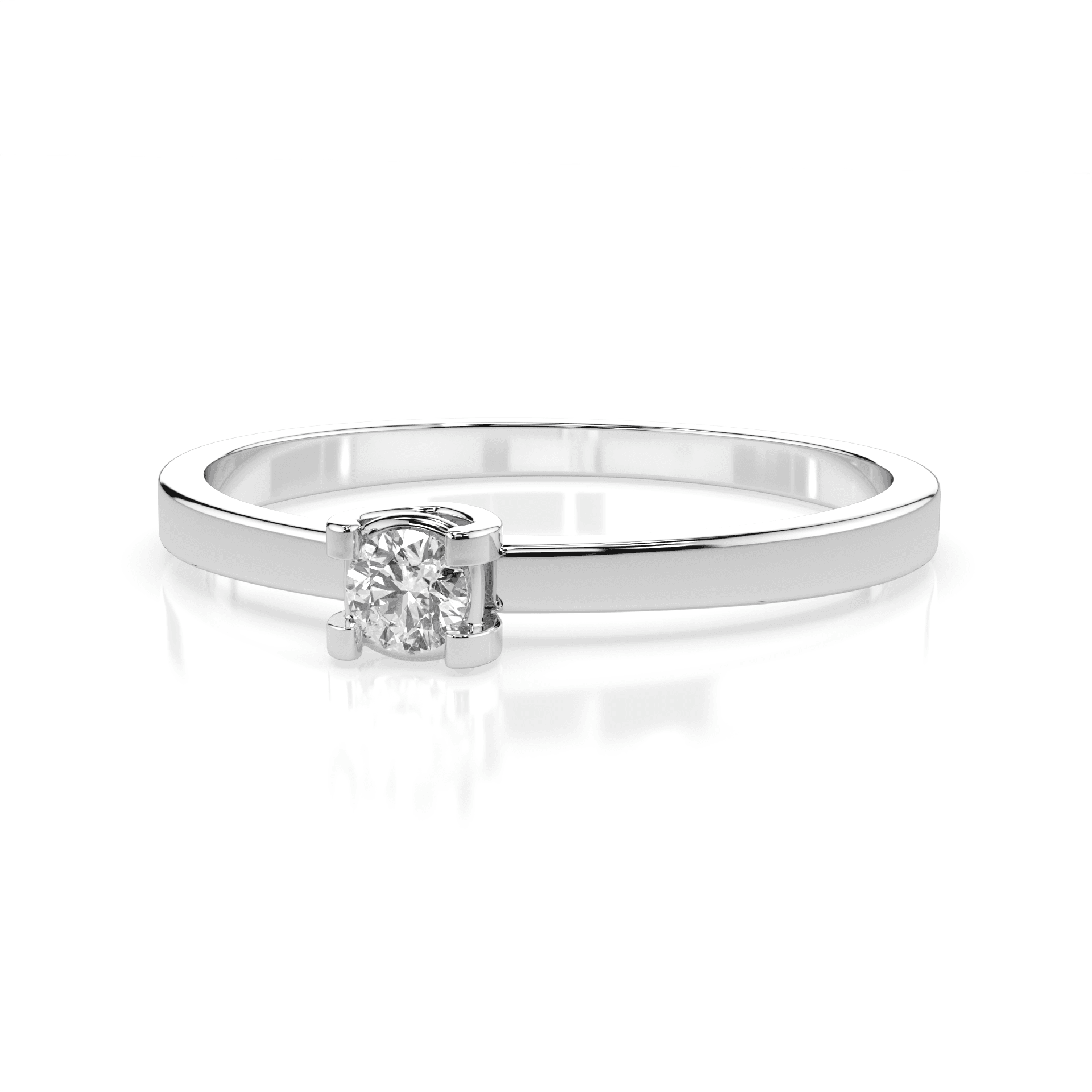 Solitaire Diamond Ring 101-10022(3.0) 3
