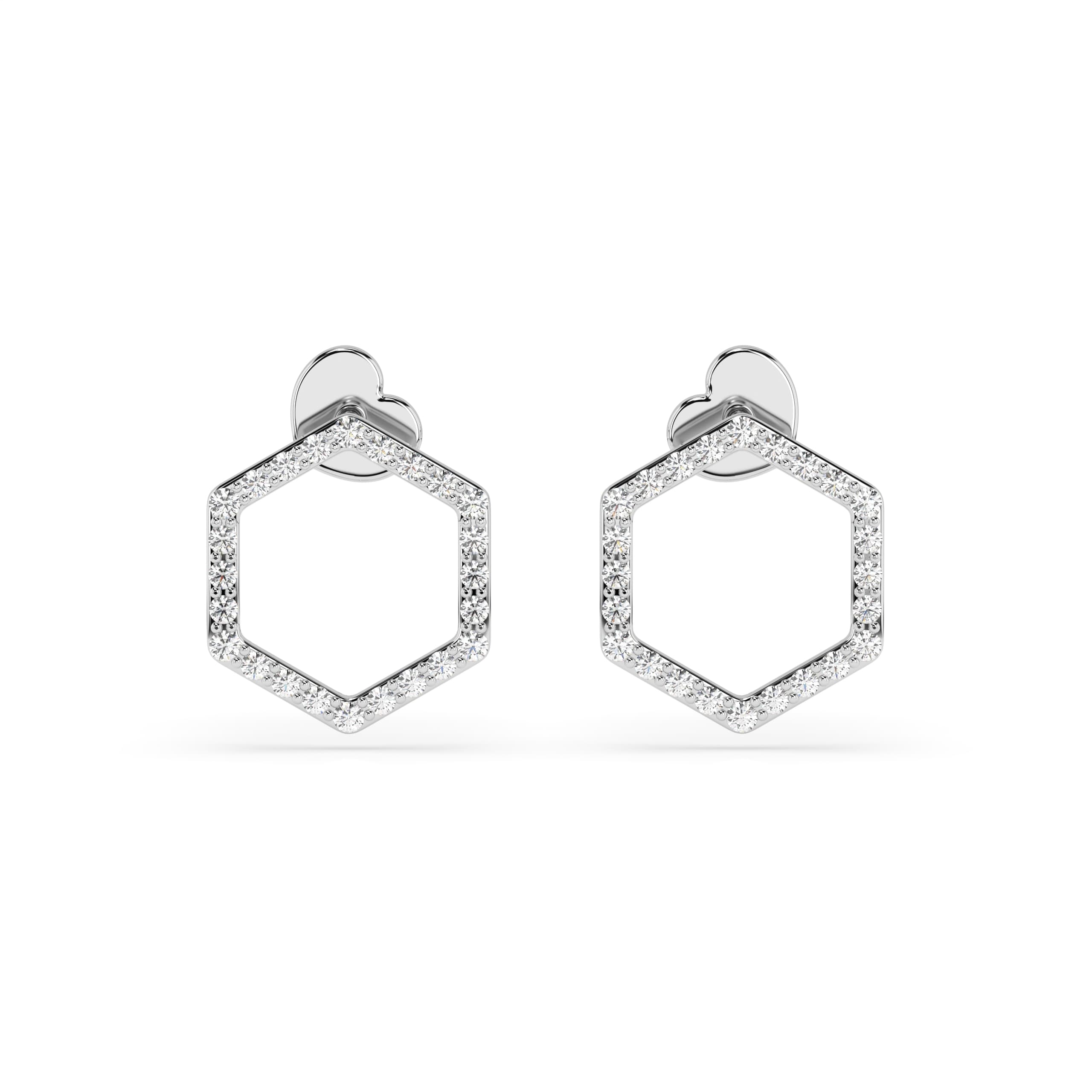 Minimalism Diamond Earrings 102-10167