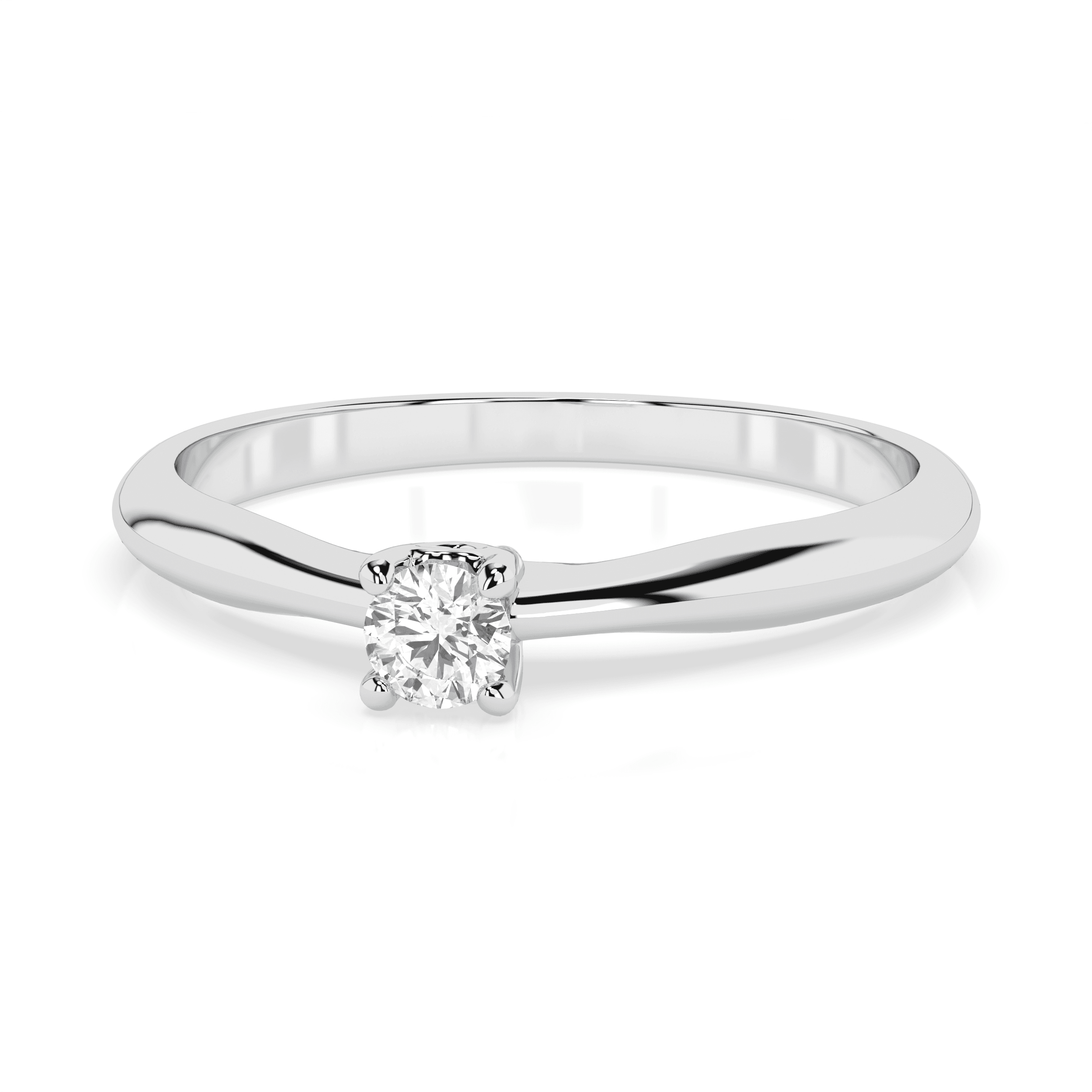 Solitaire Diamond Ring 101-10035(2.5) 3
