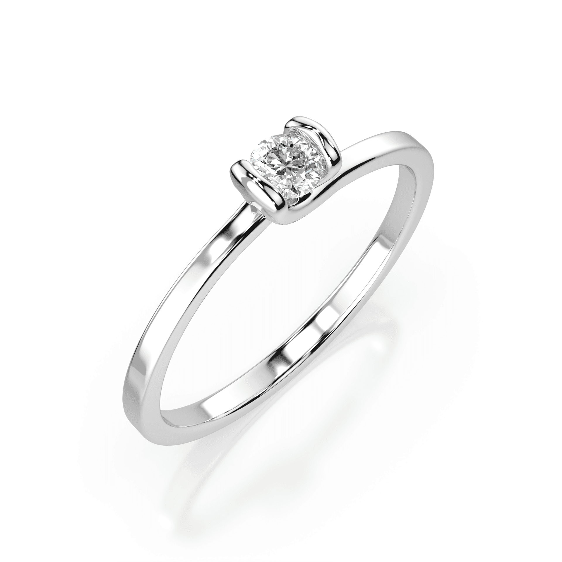 Solitaire Diamond Ring 101-10016(3.0)