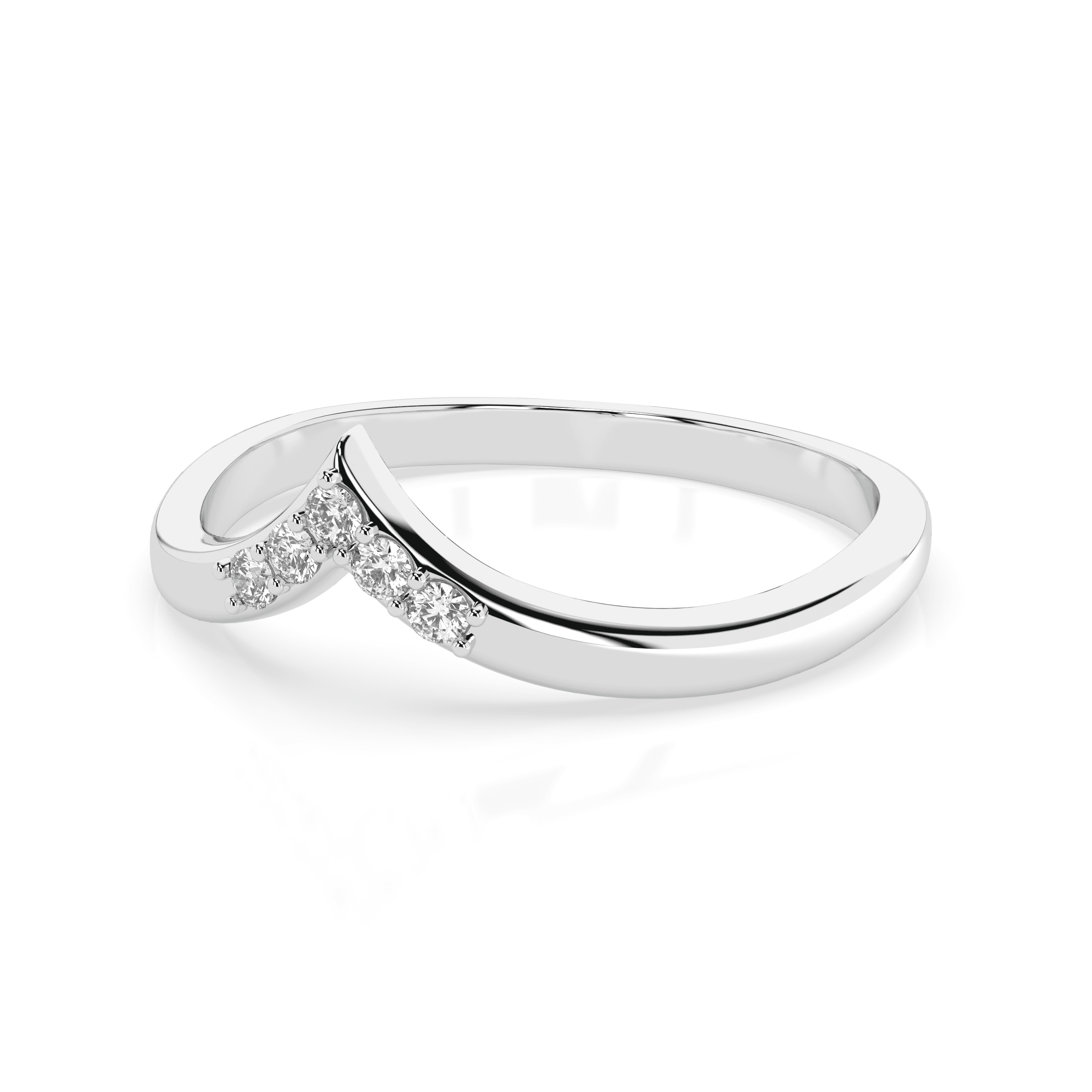 Minimalism Diamond Ring 101-10161/2 2