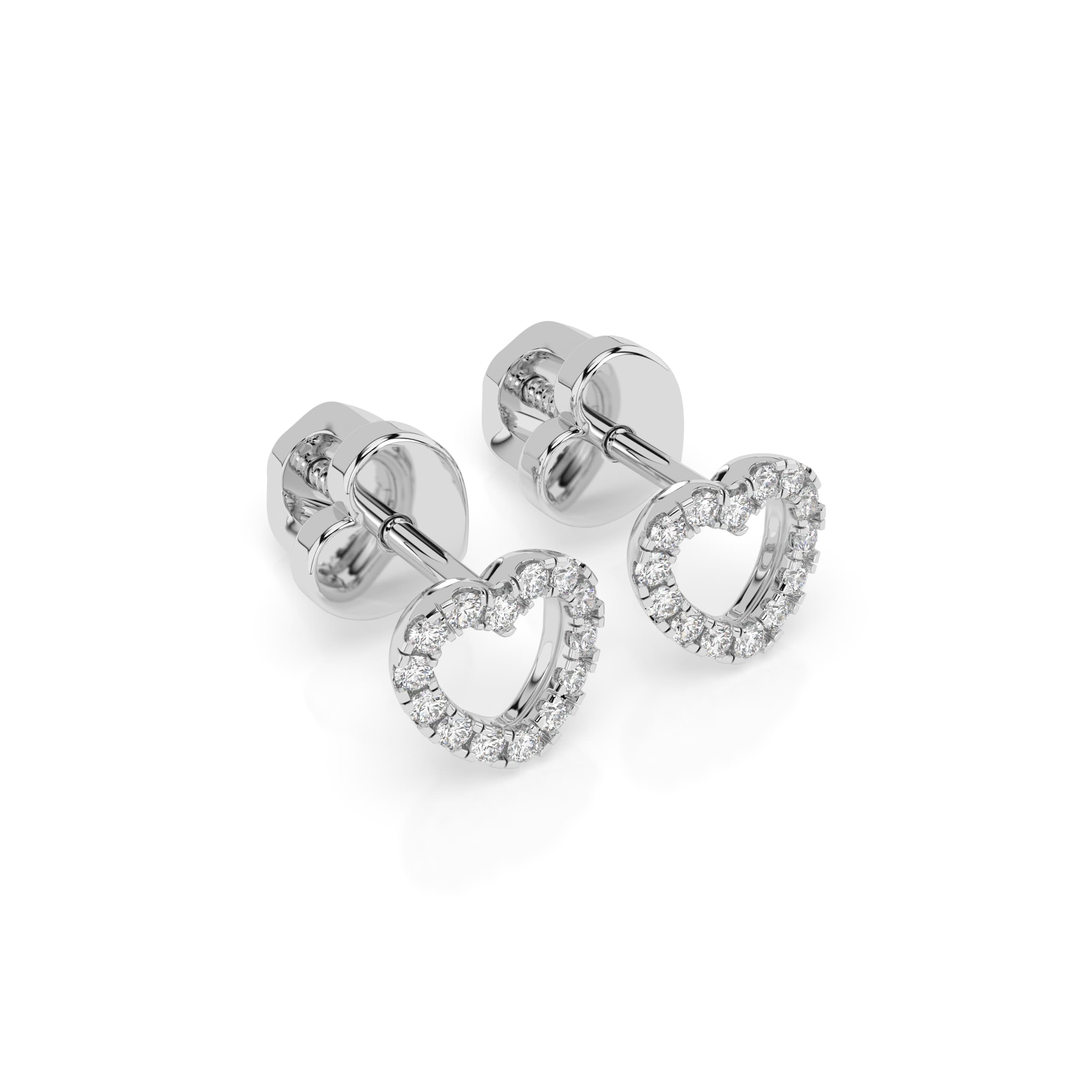 Minimalism Diamond Earrings 102-10028 2