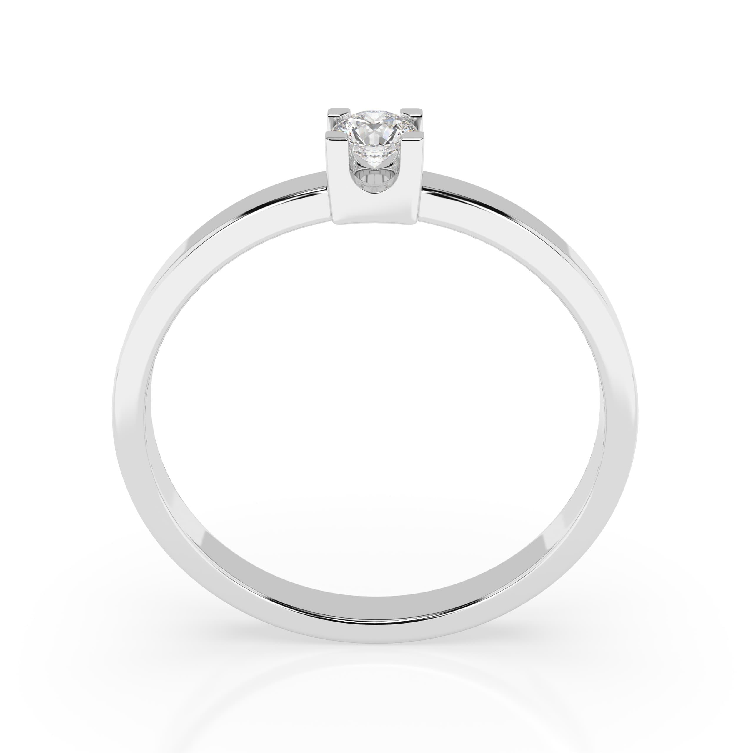 Solitaire Diamond Ring 101-10036(3.0) 2