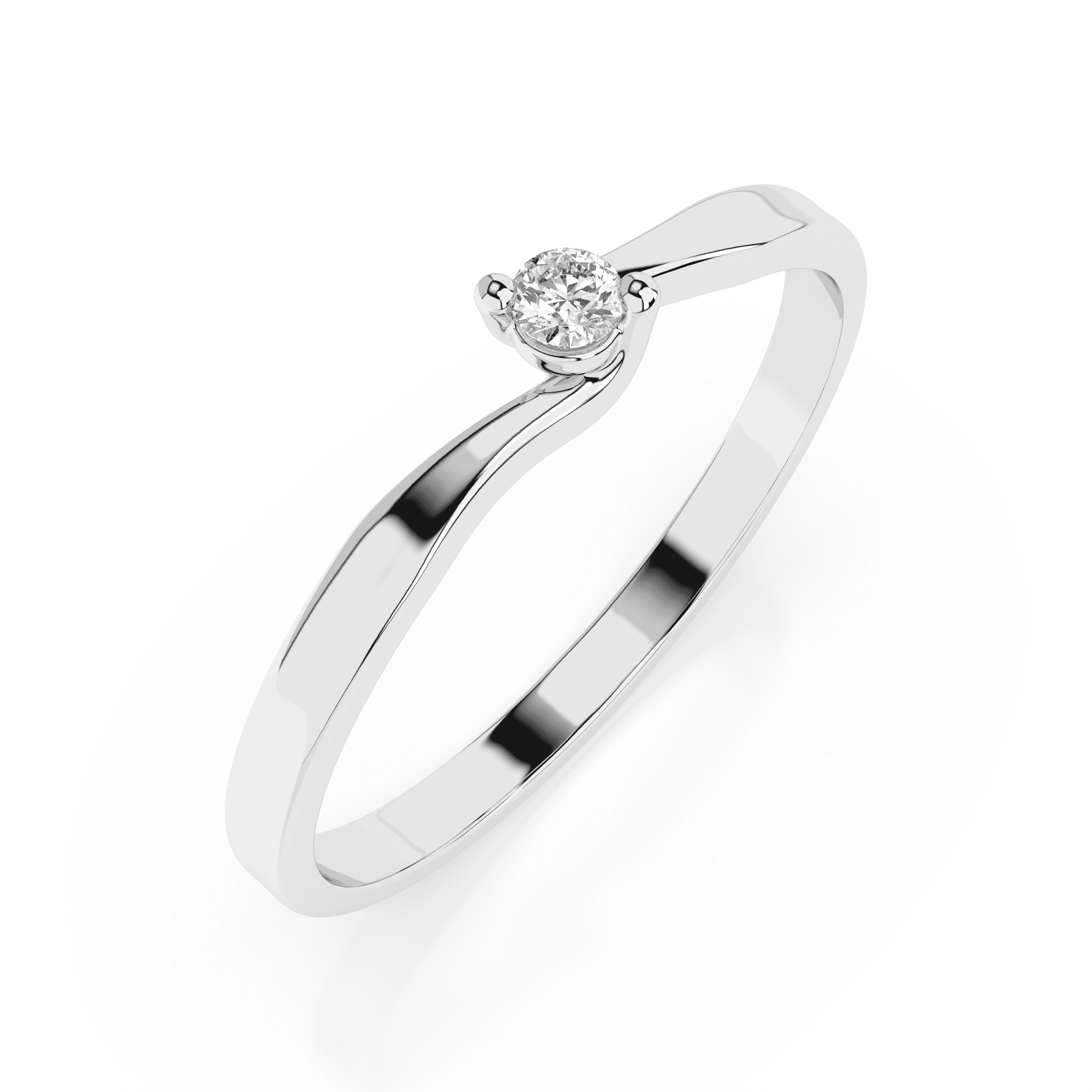 Solitaire Diamond Ring 101-10032(2.2)