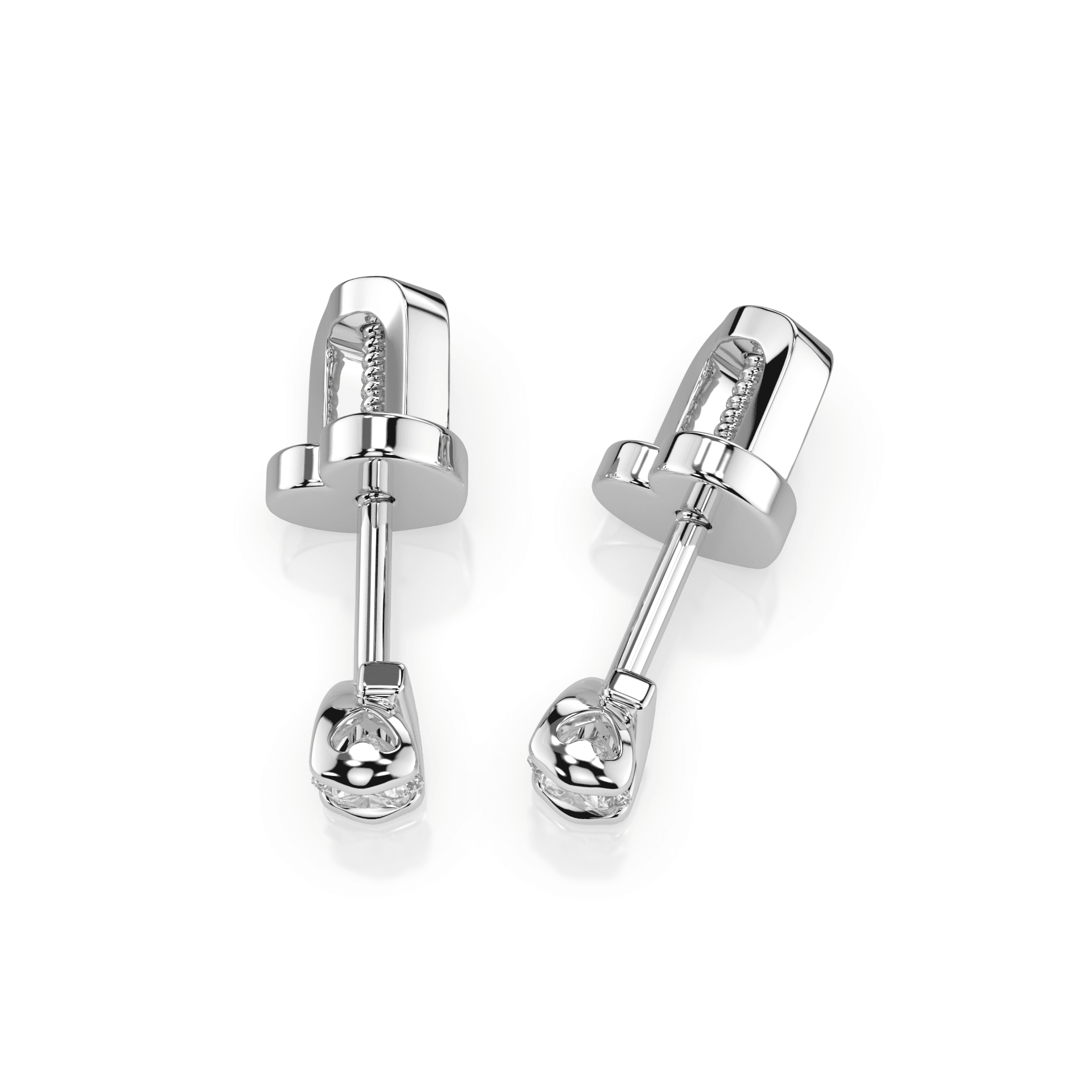 Solitaire Butterfly Diamond Earrings 102-10016(2.5) 2