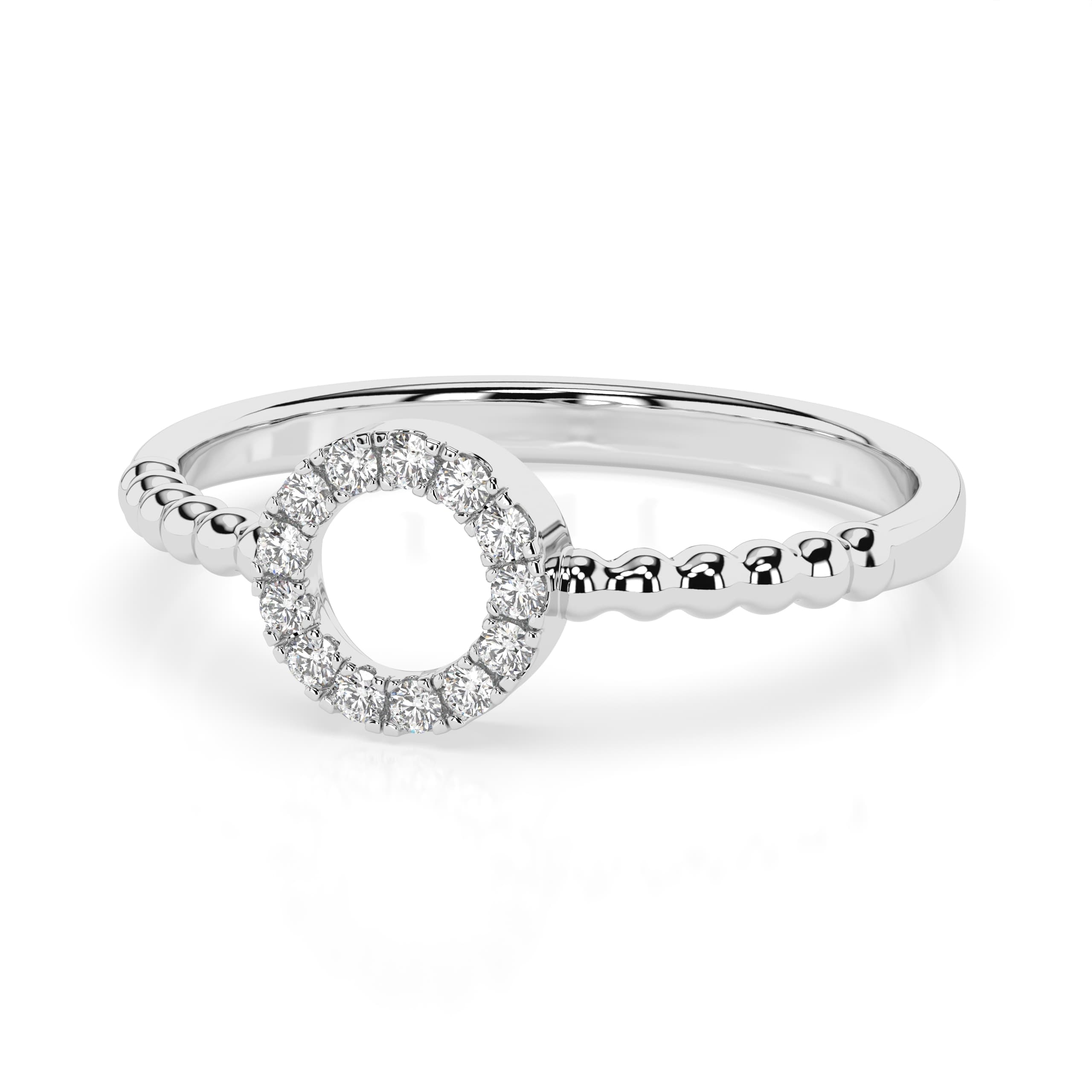 Minimalism Diamond Ring 101-10055 3
