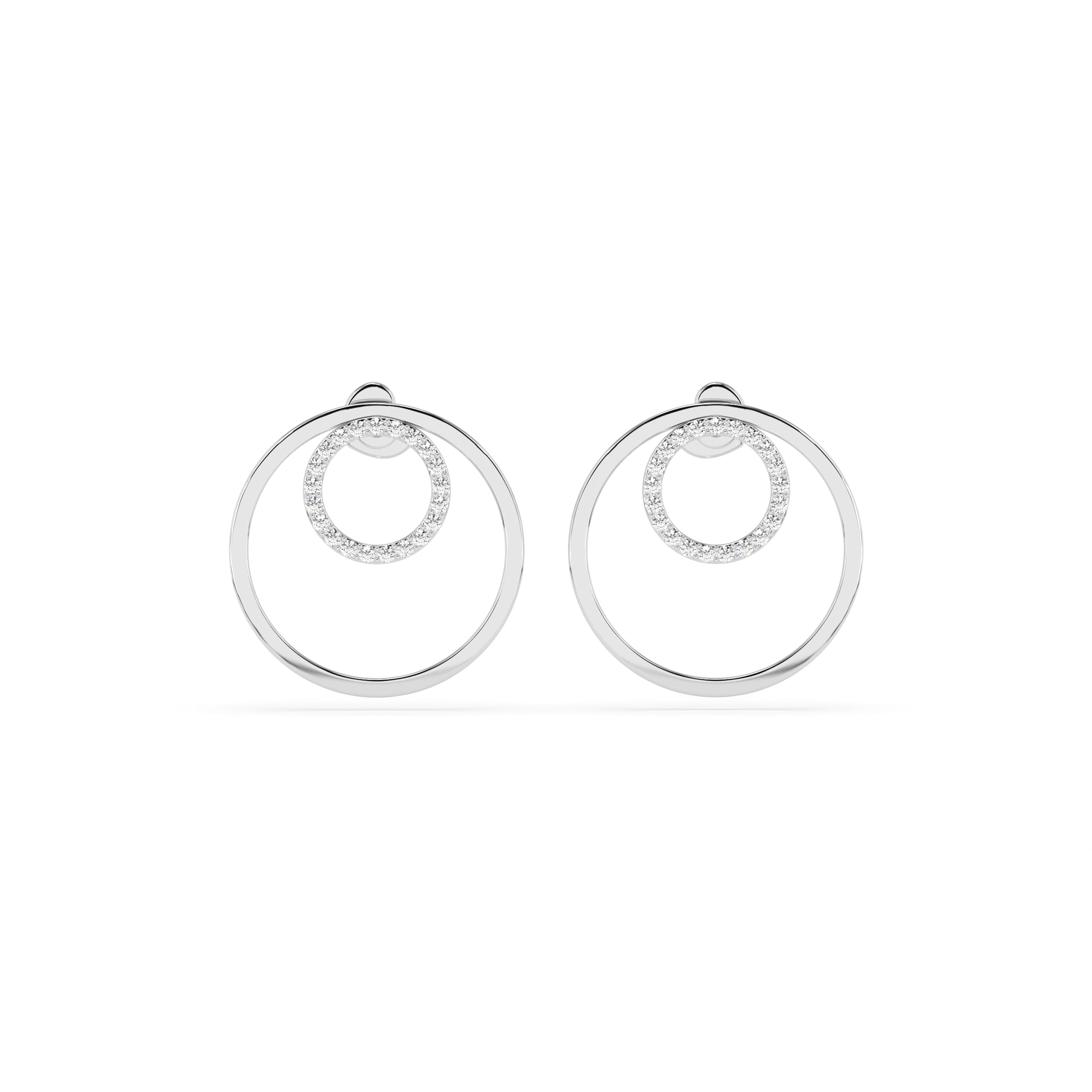 Minimalism Diamond Earrings 102-10165