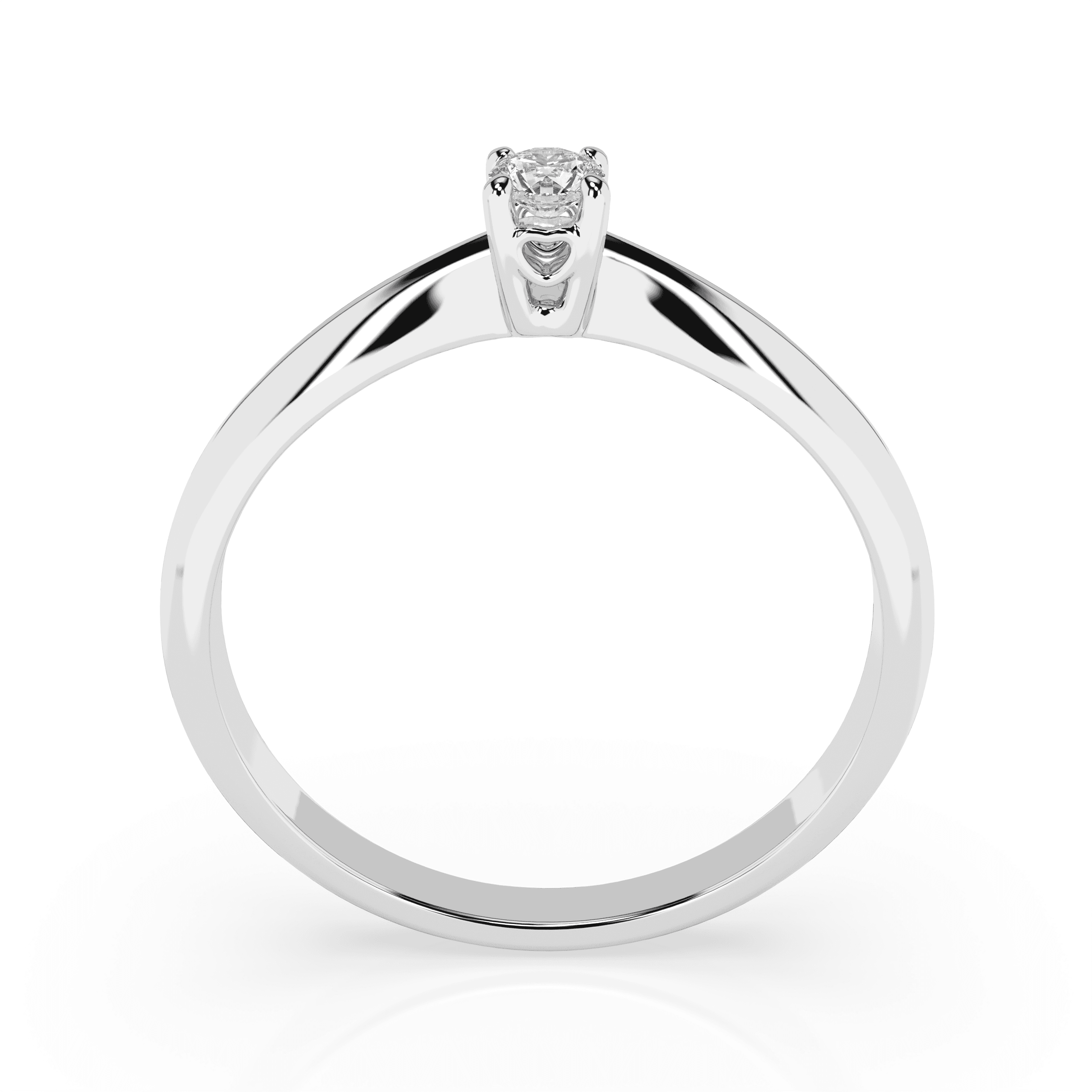 Solitaire Diamond Ring 101-10035(2.5) 2