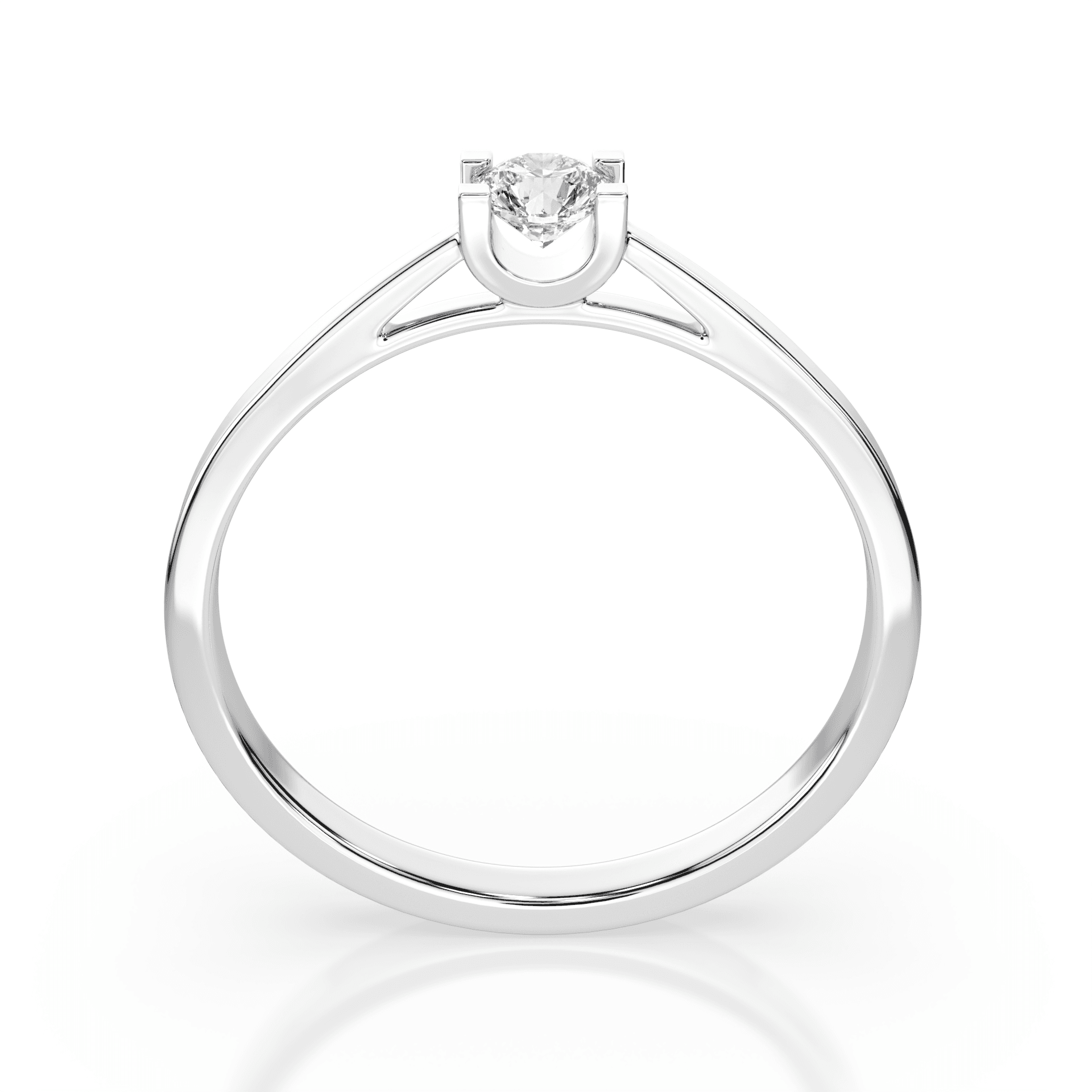 Solitaire Diamond Ring 101-10020(3.4) 2