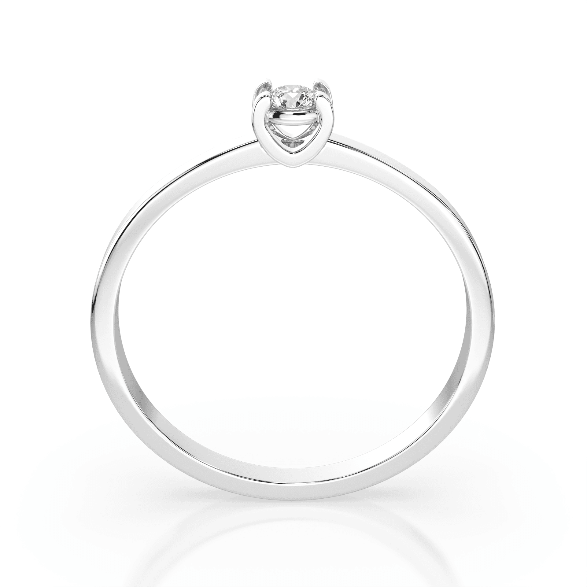 Solitaire Diamond Ring 101-10022(3.0) 2