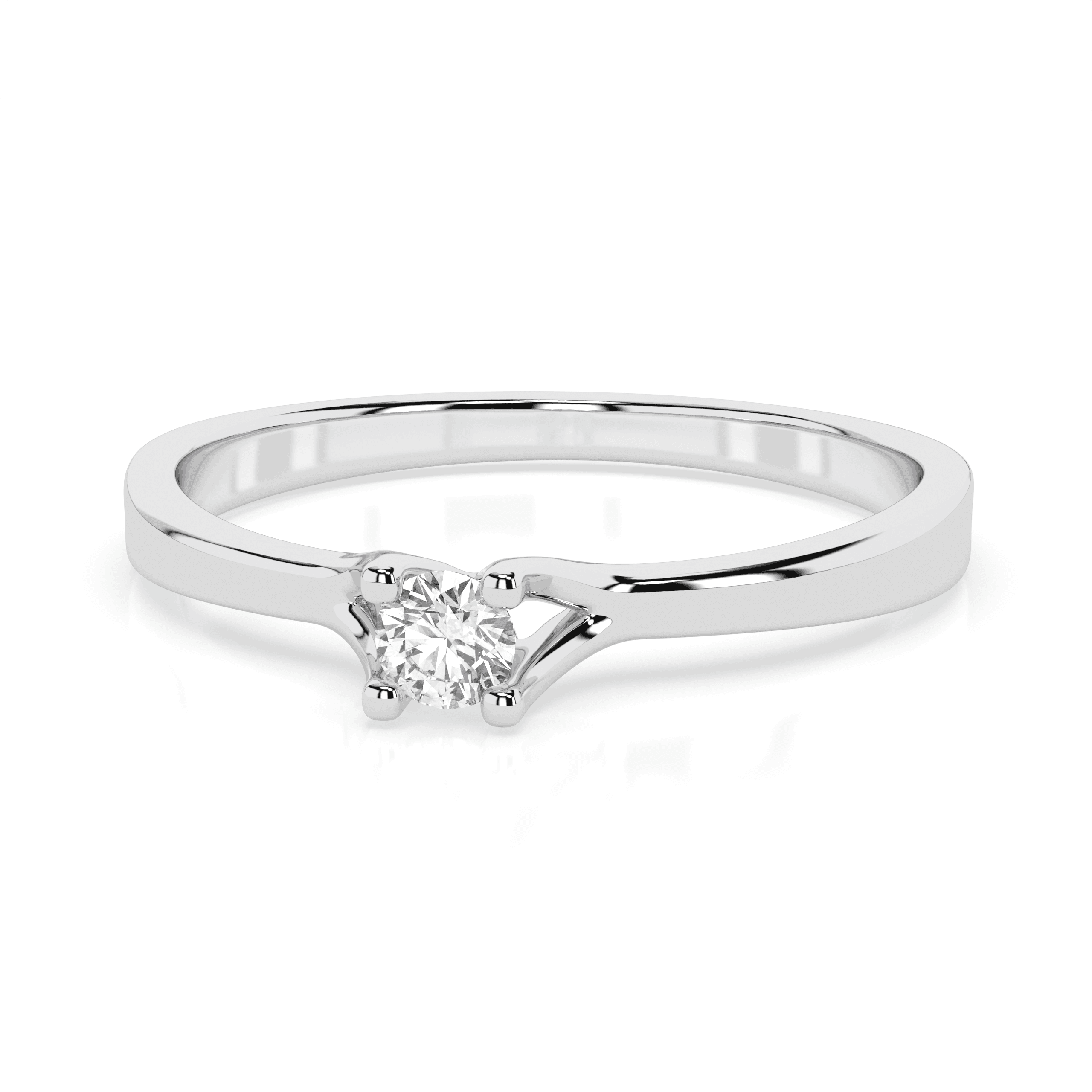 Solitaire Diamond Ring 101-10033(2.5) 3