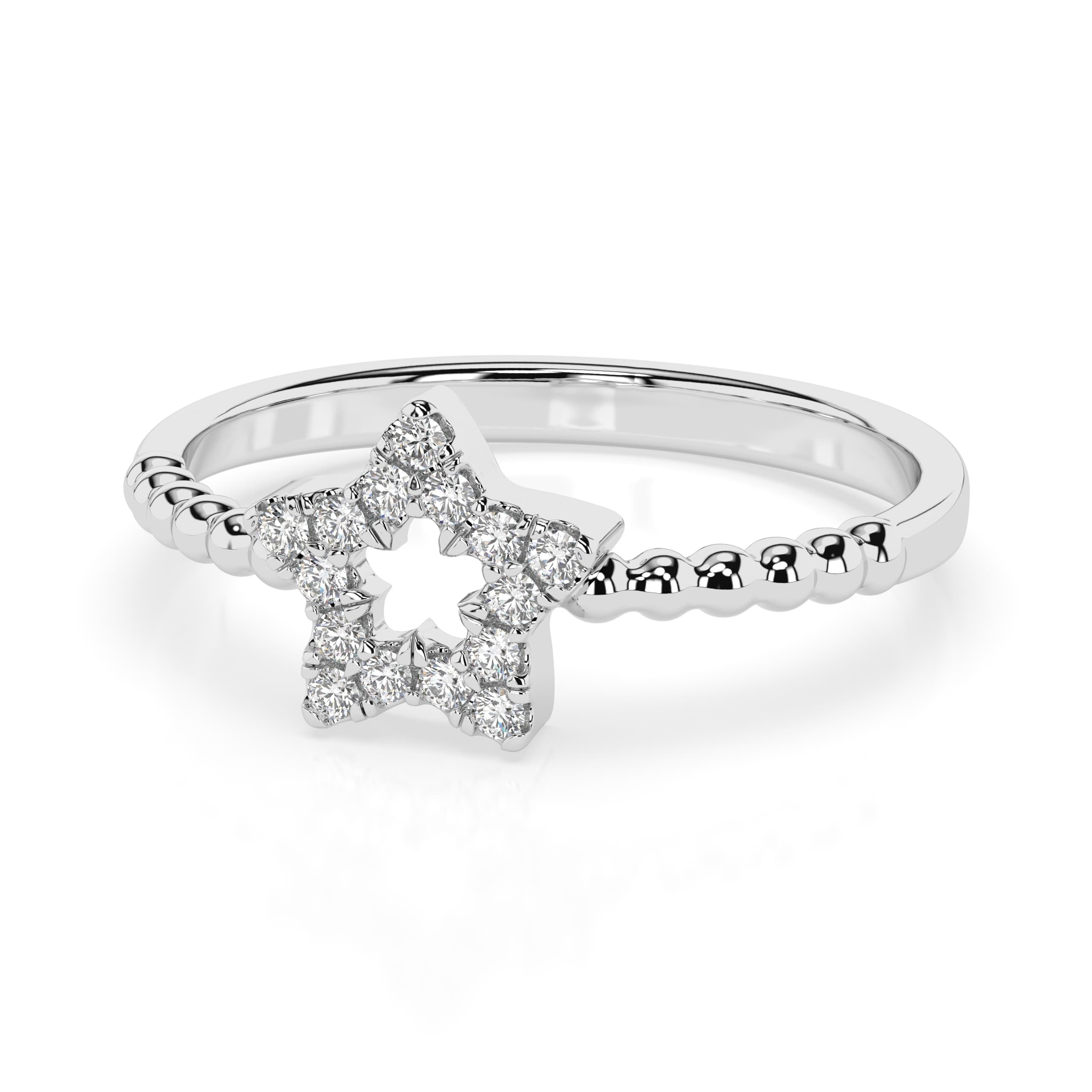 Minimalism Diamond Ring 101-10054 3