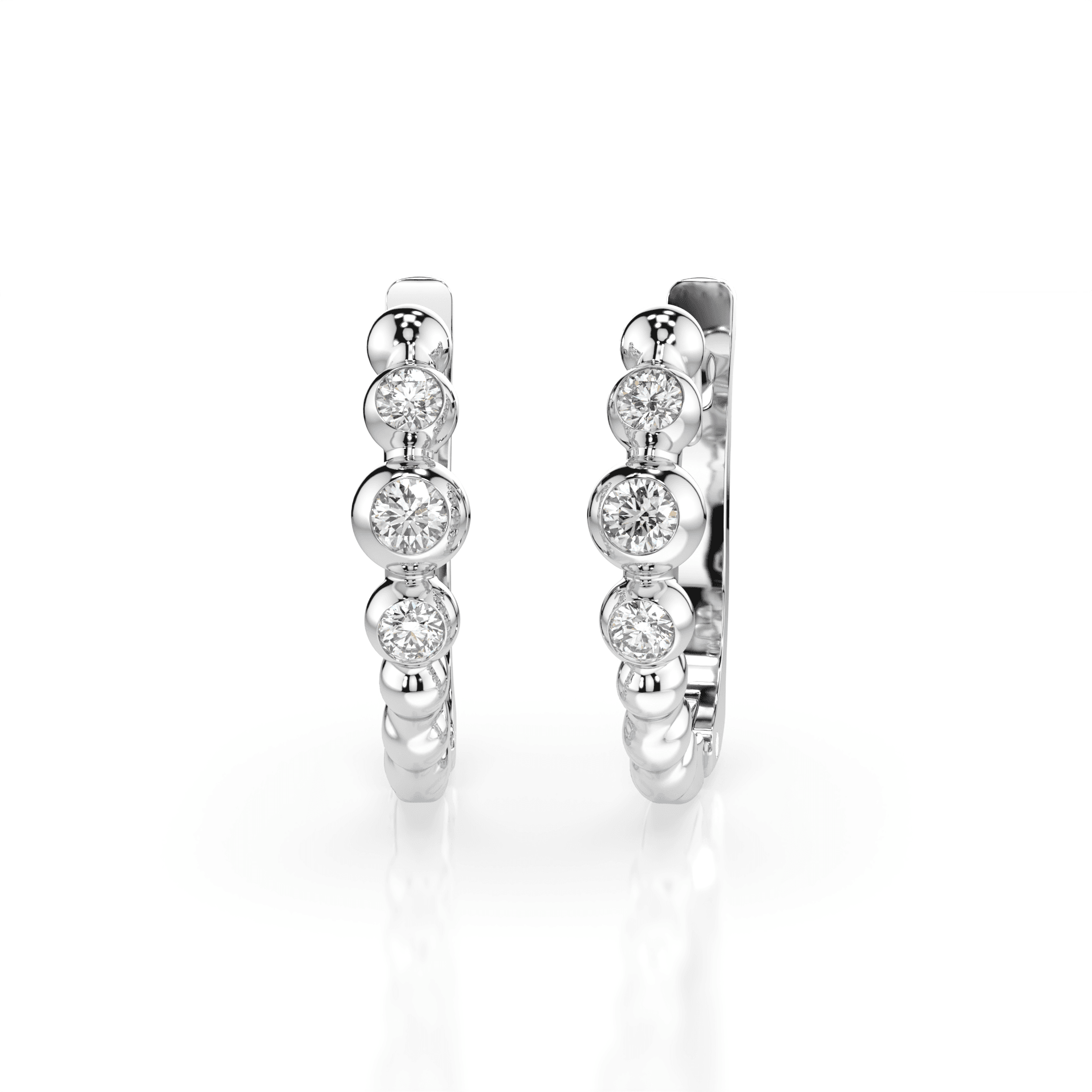 Eternity Diamond Earrings 102-10019 3