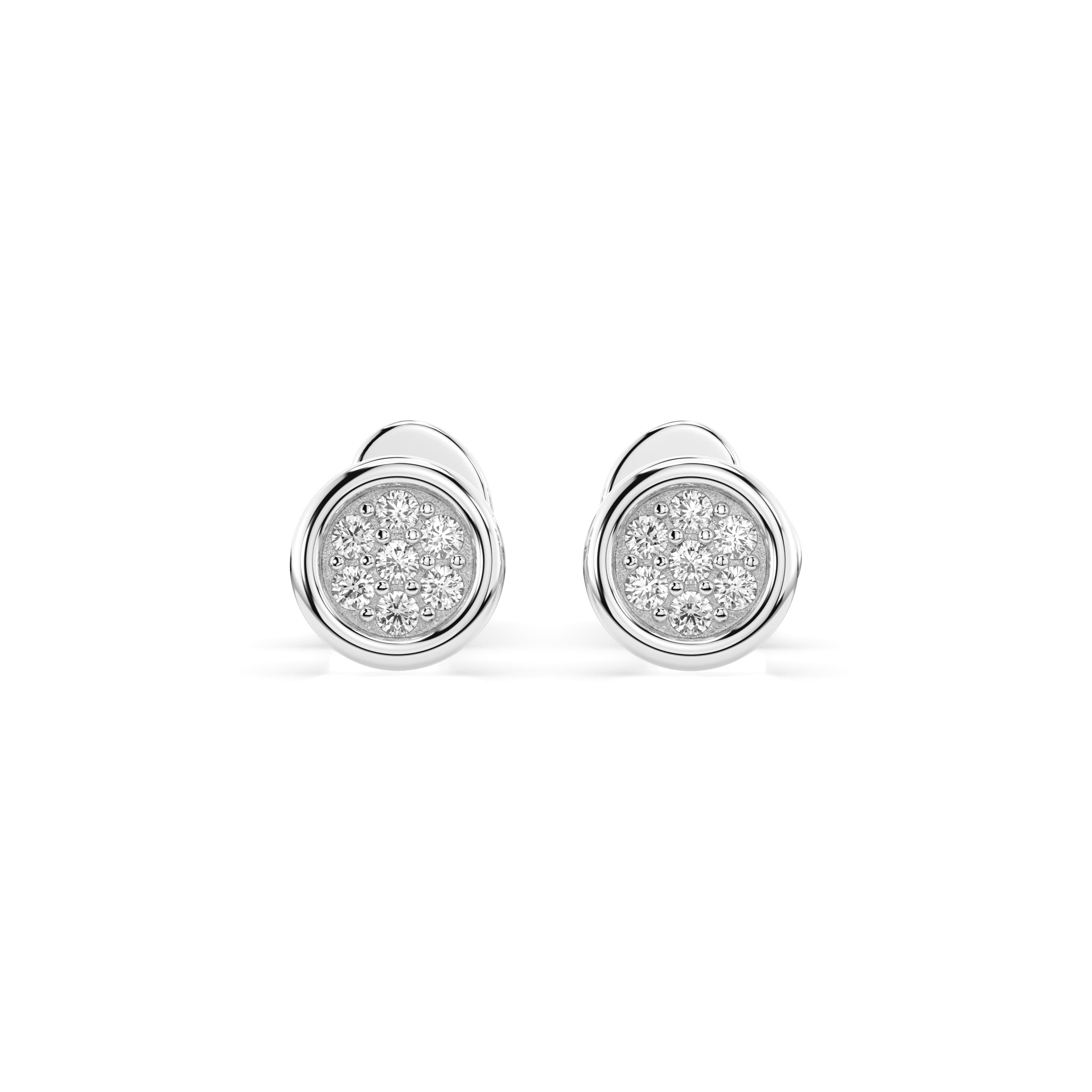 Illusion Diamond Earrings 102-10068
