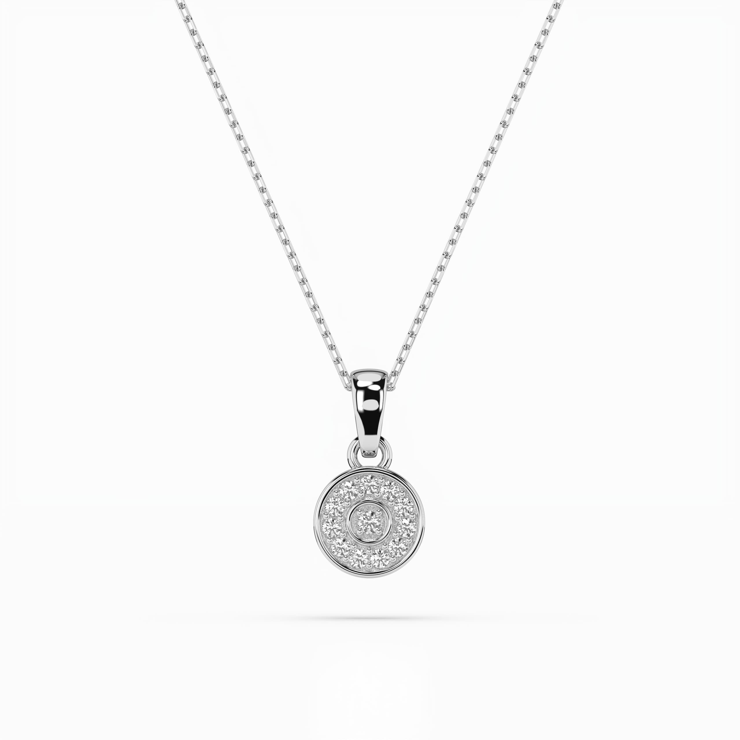 Illusion Diamond Necklace 104-10032
