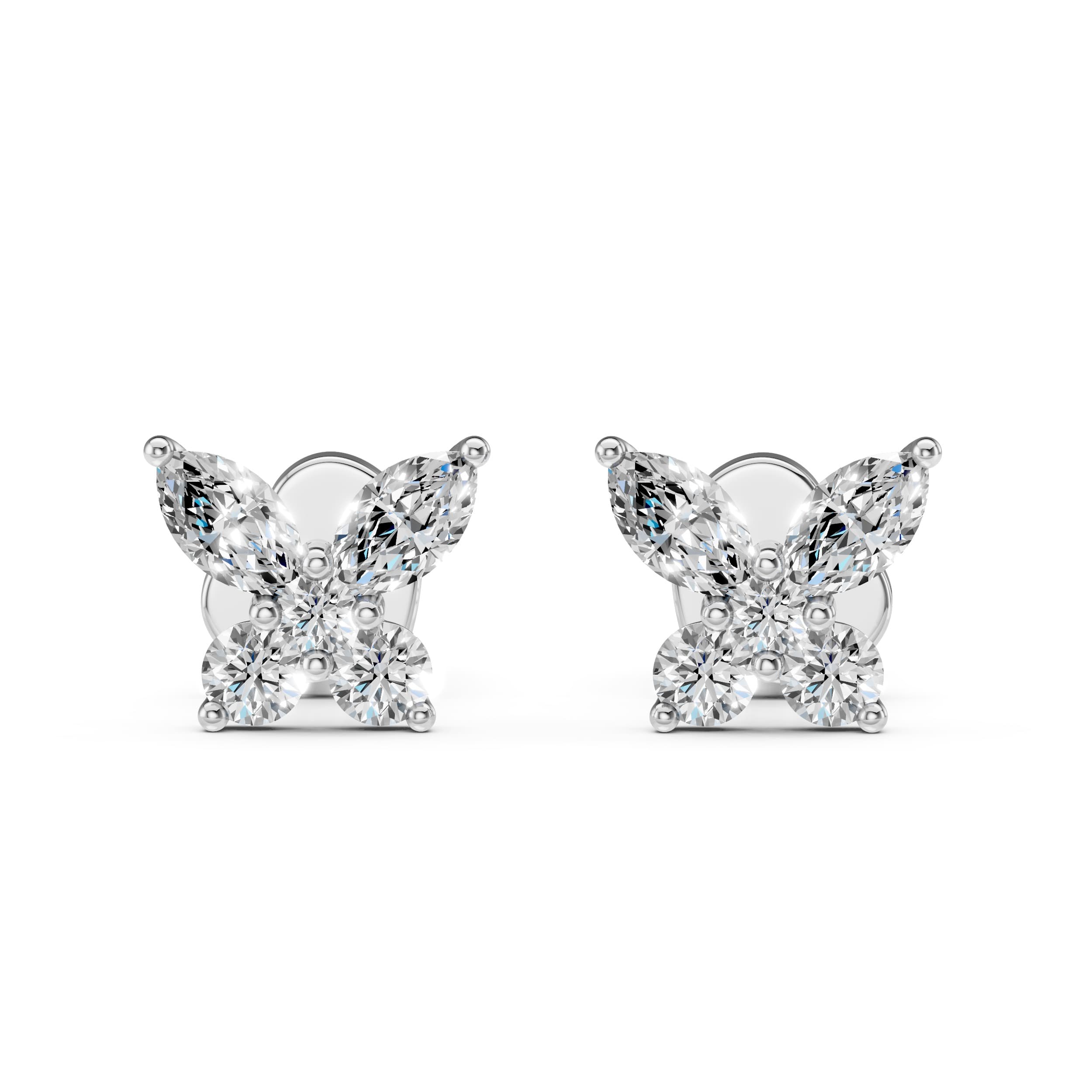 Illusion Diamond Earrings 102-10192